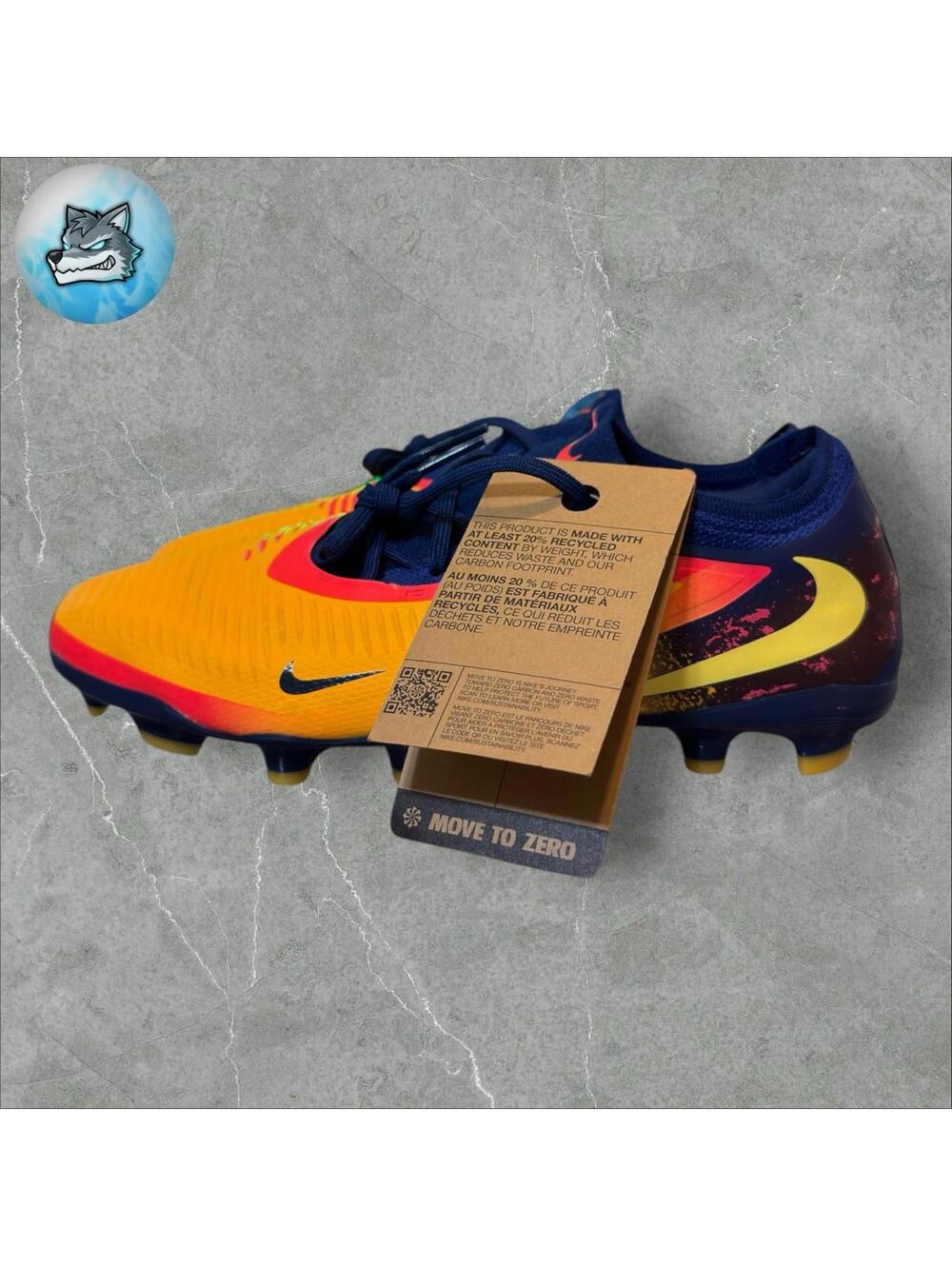 Nike JR Phantom 6 Low Pro FG EH ‘Precision Under Pressure Youth Sz 4Y HQ2047-800 - Picture 3 of 5